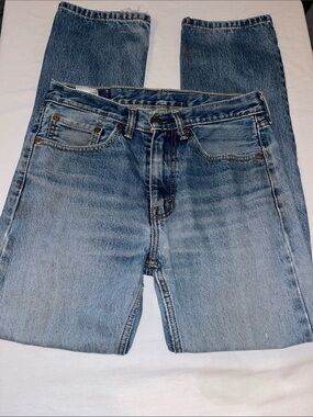 Vintage Levi's 505 Straight Leg Light Blue Denim Jeans
